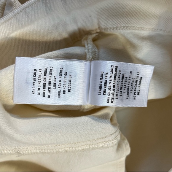 NEW Shyanne Jacket Women Large Cream White Fringe Western Denim Oversized $110 - Picture 13 of 14